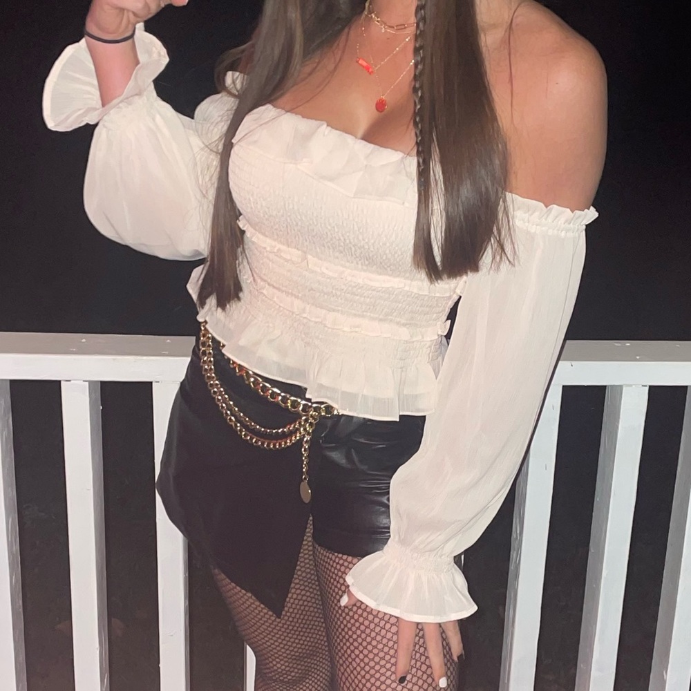 Off the shoulder top